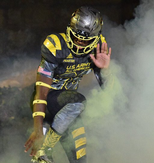 jacobphillips_1's tweet image. Humbled to announce I'll be playing in the Army All-American game‼️‼️thanks to God, my teammates, &amp;amp; coaches #3Stripe