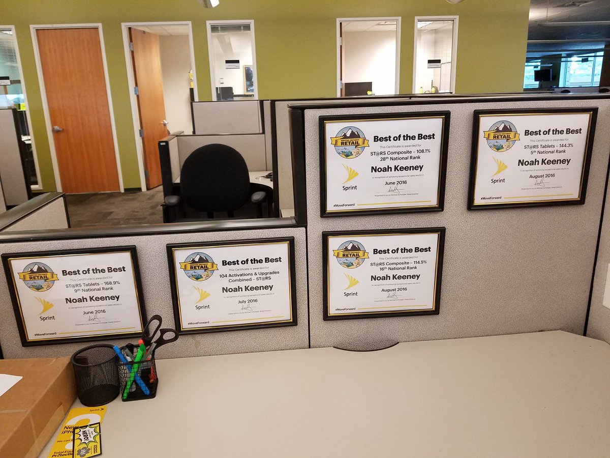 mschwager3's tweet image. When I grow up, I want to be like @noahgkeeney Rock Star Leader! Proud to have him on our leadership team. @Sprint4Denver  @SprintCareers