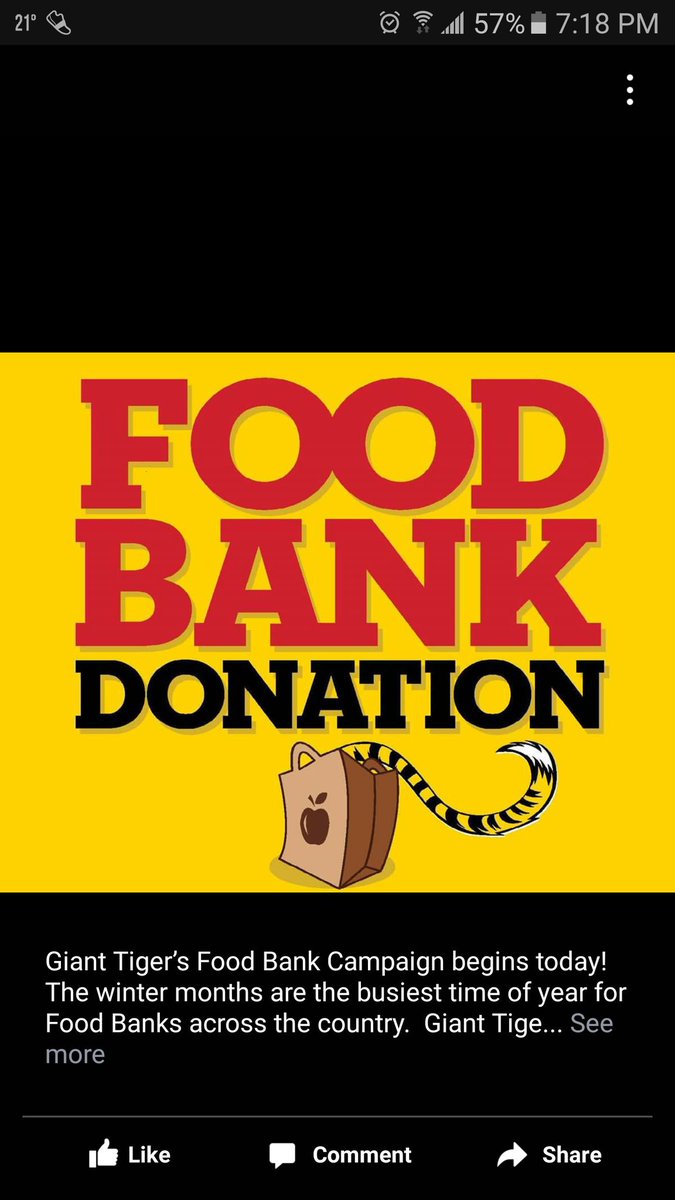 Our Food Bank campaign starts today! Help us to support the Pavillion Food Bank by purchasing a $5 pre-packaged bag of essential food items.
