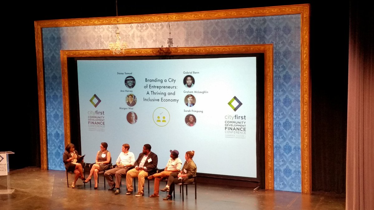 Rachel__Reilly's tweet photo. Congrats @CityFirstEnterp! Impact investing for the #CreativeEconomy is where it's at. Thanks for having me speak @ #CityFirst16! #impinv https://t.co/0bU3mMqtLu