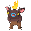 deletedFragment's tweet photo. Kobrache, it vents fire from its head and has a heart of gold, literally a heart of gold. 
#pixelart #gamedev #indiegame #games #indiedev https://t.co/bH0IYi9On3