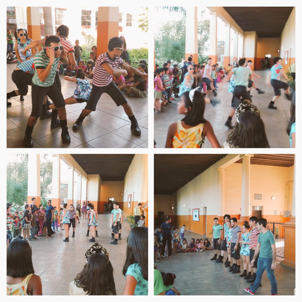 antaresdanzac's tweet photo. Función de polígono Irregular en la escuela primaria Cruz Gálvez 
Nos encantó ver la reacción de los niñ@s.
Celebramos lo que hacemos 😃 https://t.co/u5ZUTo35Au