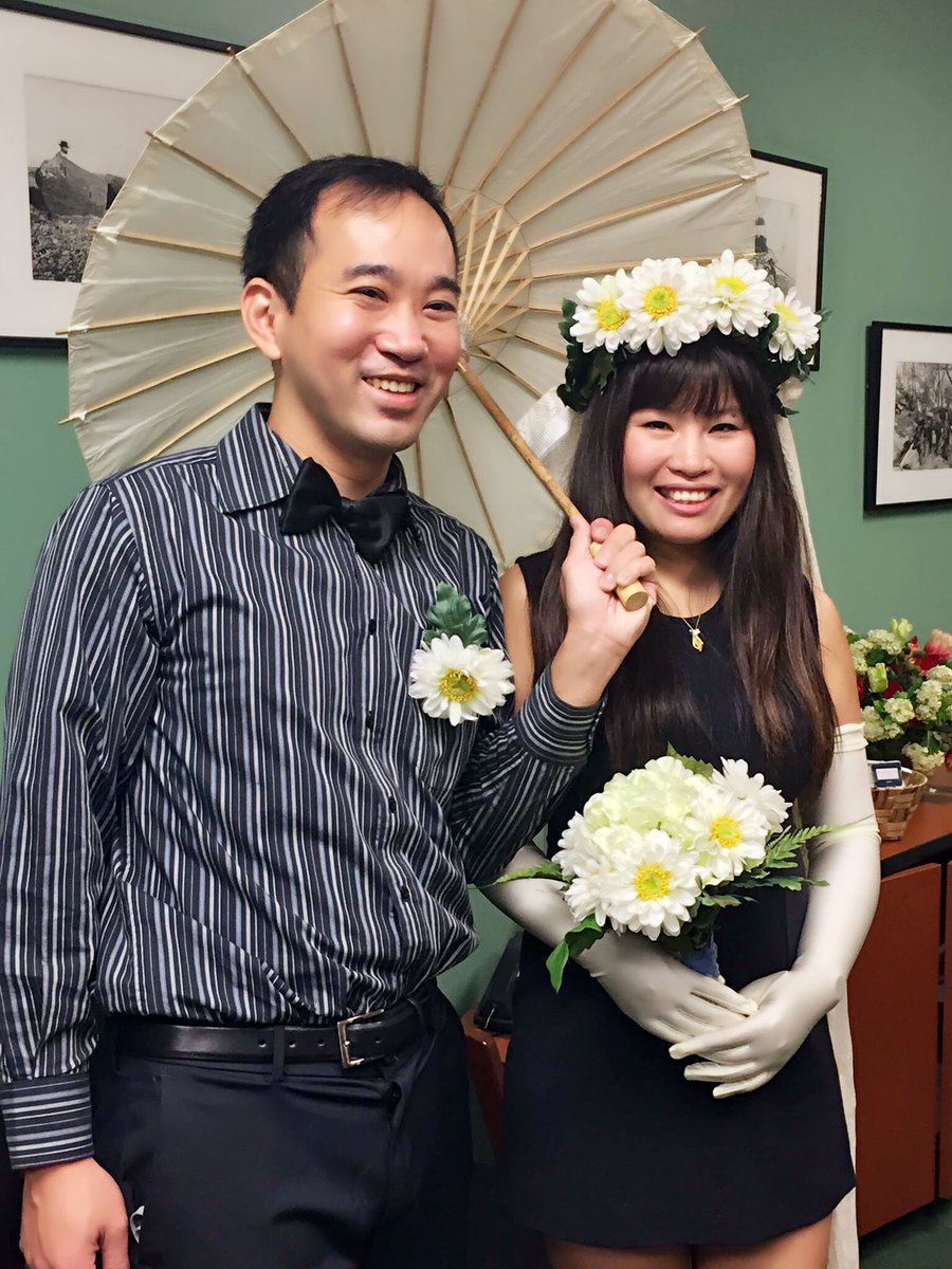 PCToastM9452's tweet photo. Our Toastmaster's group also does real wedding preparations. We practiced doing impromptu toasts. 

#Pasadena Community Toastmasters https://t.co/tDX3jH01pU