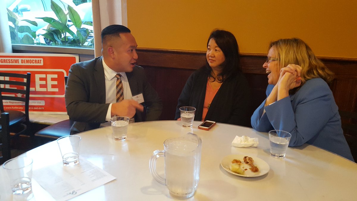 DoualyX's tweet photo. Witnessing history in #StPaul, as Hmong American women's political action commitee (@OfficialMaivPAC) endorses 24 candidates. Via @MPRnews https://t.co/4CvthpoZpv