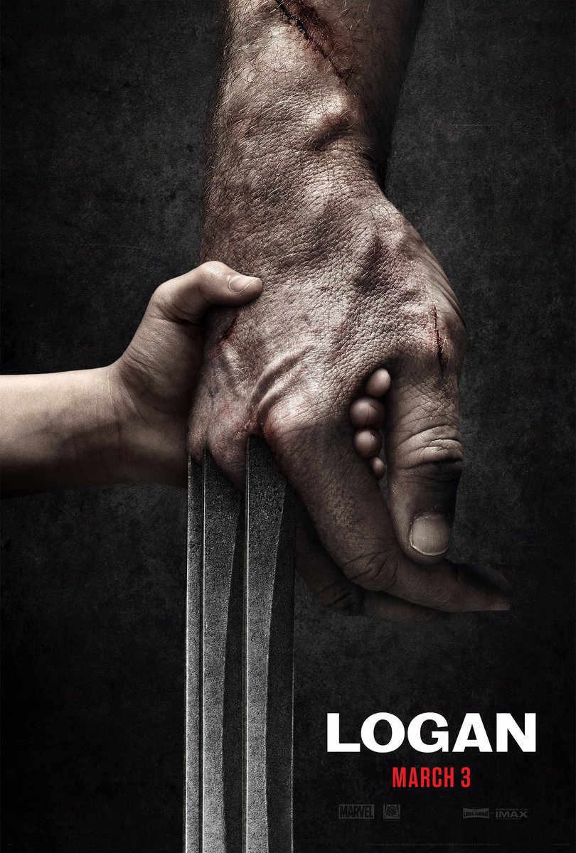 Póster promocional de la nueva entrega de la trilogía de Wolverine, la misma se titulará #Logan