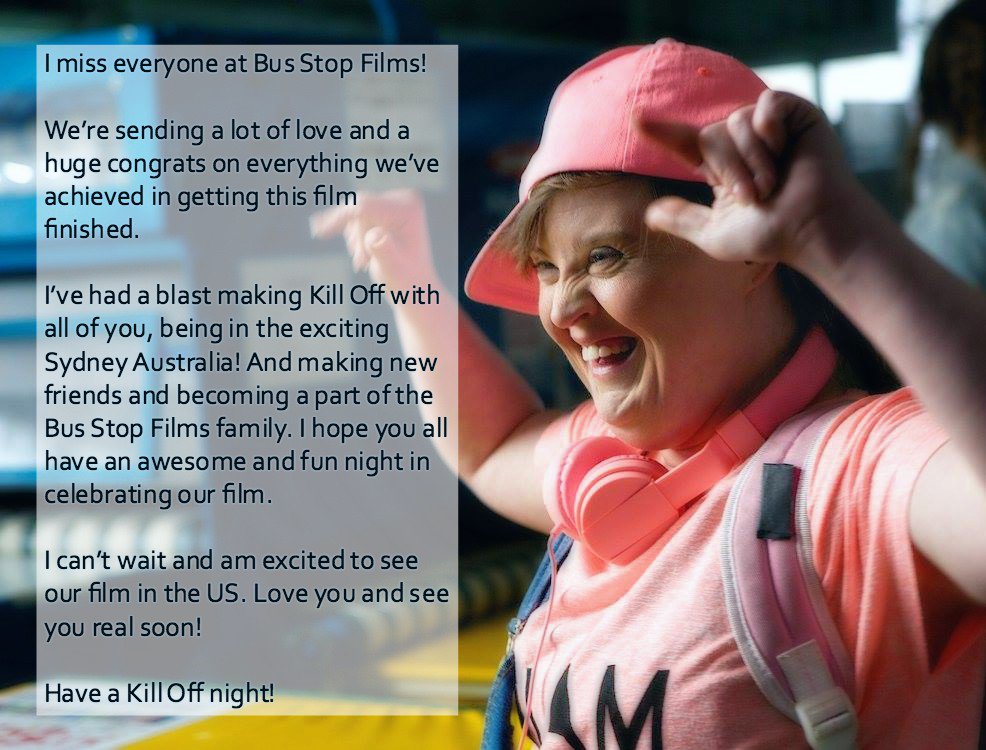 BusStopFilms's tweet photo. @MsJamieBrewer couldn't join us at the Bus Stop Films 2016 Showcase but that didn’t stop her from being a part of it! #inclusivefilmmaking 🌏 https://t.co/HD0hynS7ZW