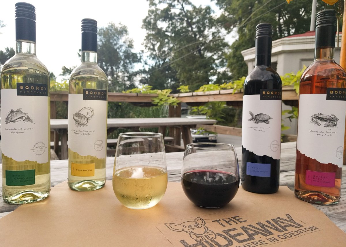 Now serving Maryland's finest wine...

#boordy #wine #marylandwine #marylandvineyards #happyhour #bbq #cocktails <a href="/BoordyVineyards/">Boordy Vineyards</a>