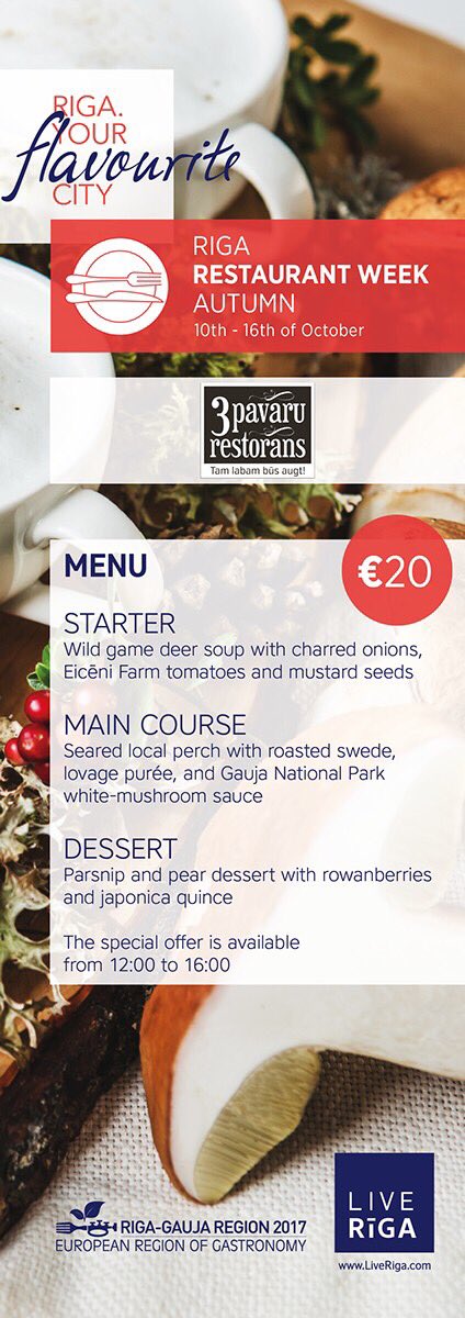 3 pavāru restorāns tweet media