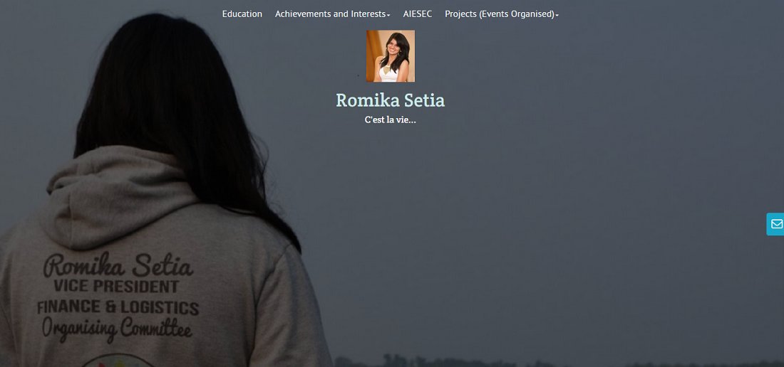 OnPowerWeb's tweet photo. Romika Setia, a https://t.co/1pXsC9tdlY #student from SD college, created her #WebProfile with OnPowerWeb!
Checkout:https://t.co/WhUcQM42uY https://t.co/y5gR1xt3M5