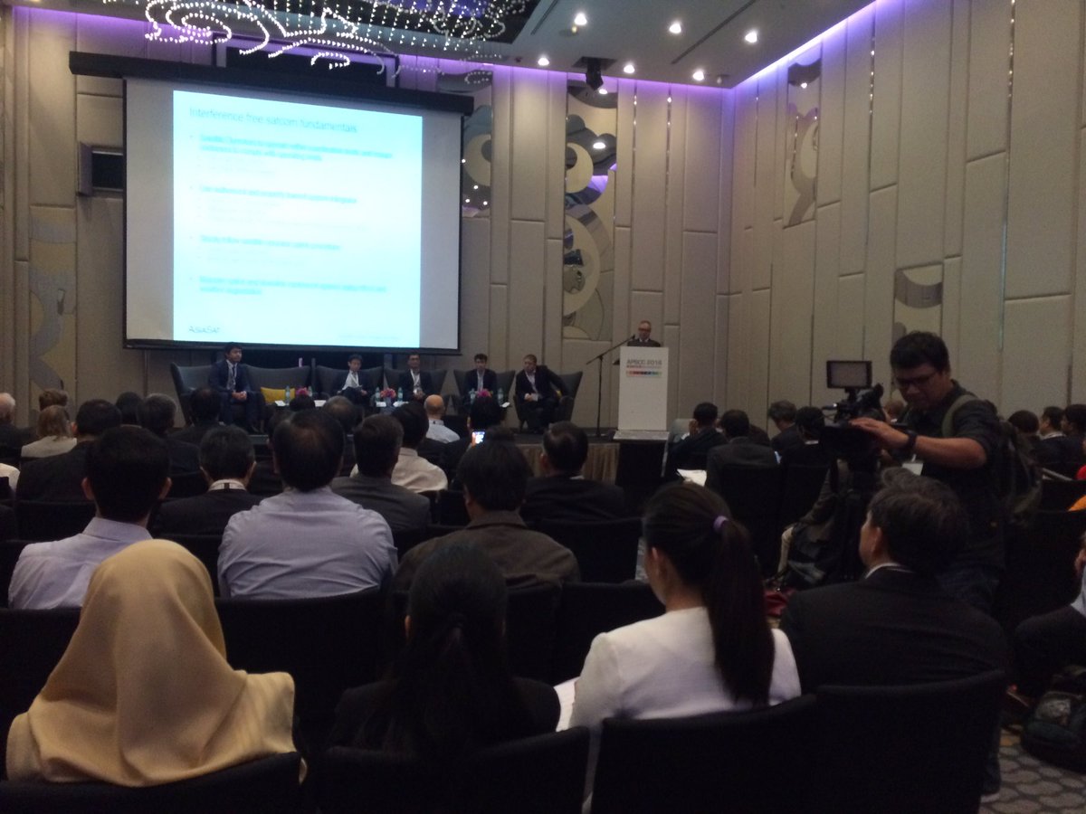 apsccsatellite's tweet photo. #APSCC2016 conference day3 kicks off with "delivering stable satcom" panel https://t.co/HeFL2iHdxr