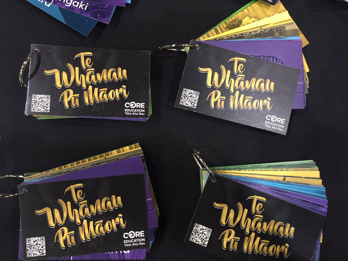 Amazing reo resources at the CORE stand #ulearn16 #tereo