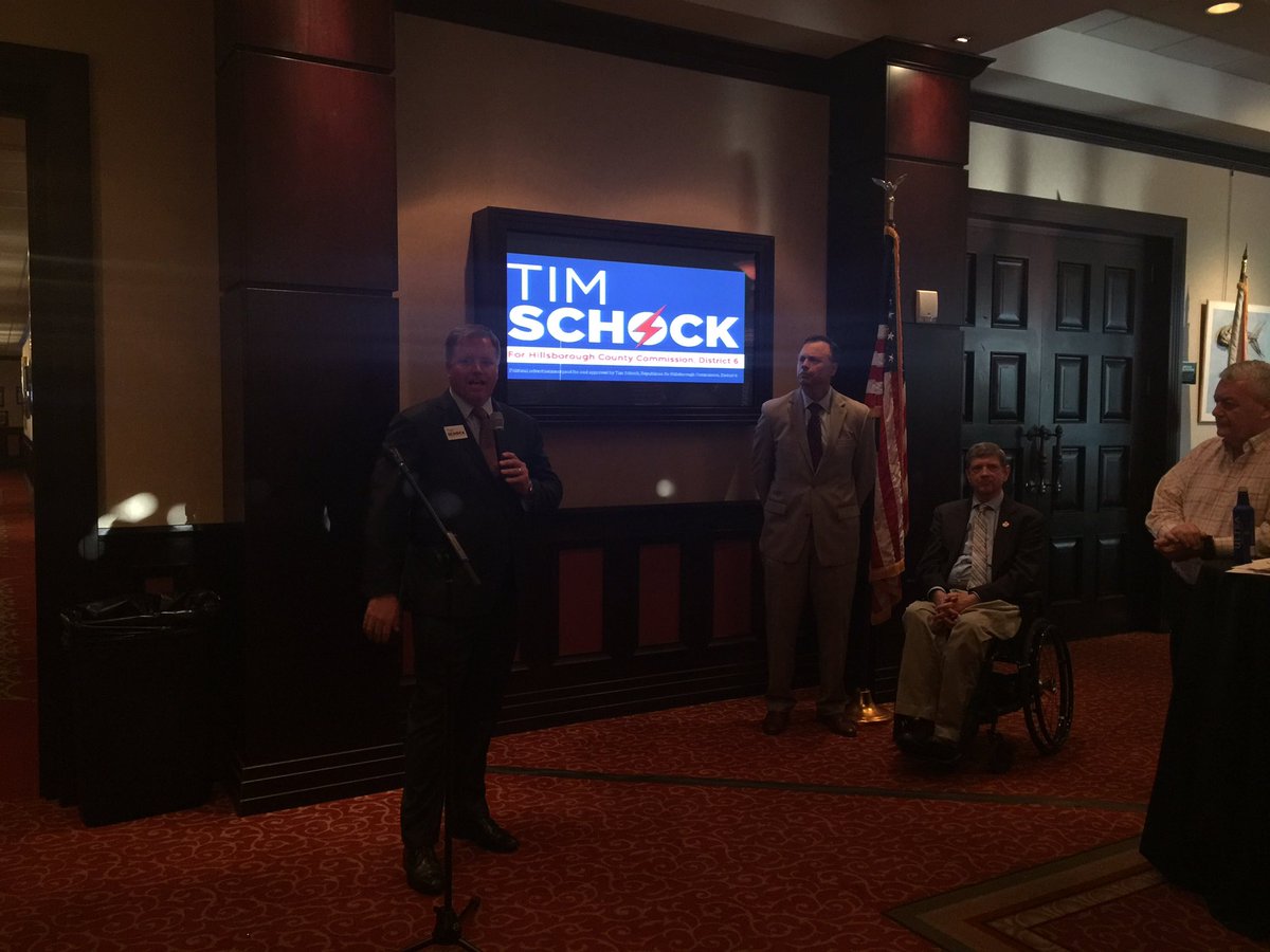 RSAConsulting's tweet photo. Great time tonight @TPepinsHC for a fundraiser in favor of @Schock2016 Look forward to seeing you on the county commission! https://t.co/jJPWSlt5Ue