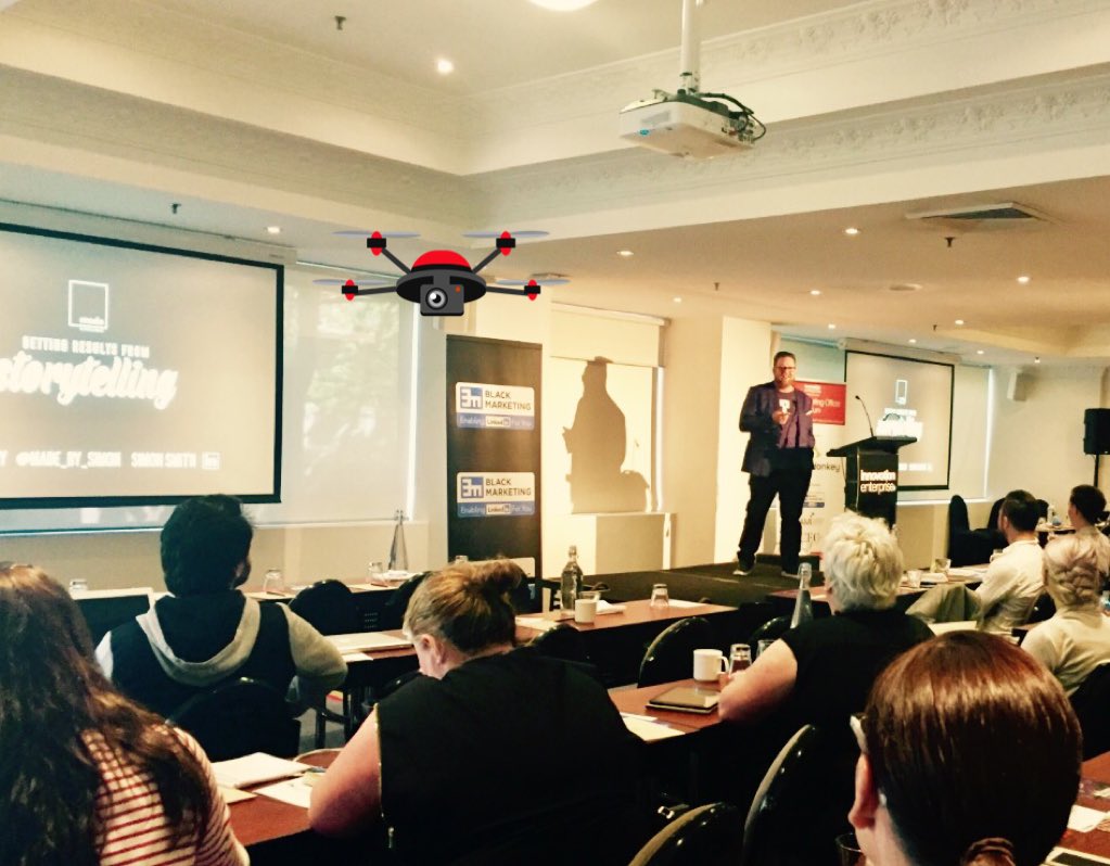 made_by_Simon's tweet photo. Thanks for having me on stage #CMOSydney https://t.co/Y07G7yiyK3