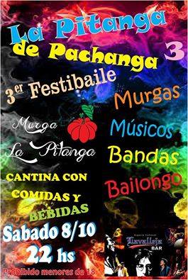 lodecuchobar's tweet photo. Se viene la 3er fiesta de Murga La Pitanga. No te quedes afueranga!!
A partir de las 22hs. Entradas a 50pe. 
Date una vueltangaaa!! https://t.co/P5XD6Uv8d9