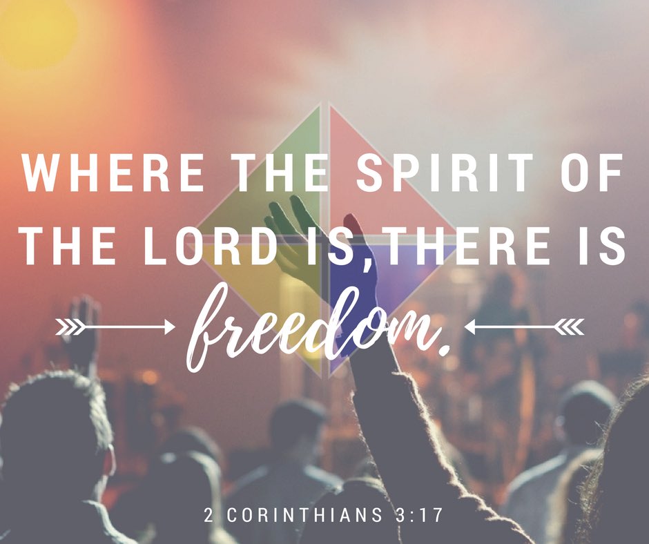 graceintlchurch's tweet image. And you're free, indeed 🙌🏾