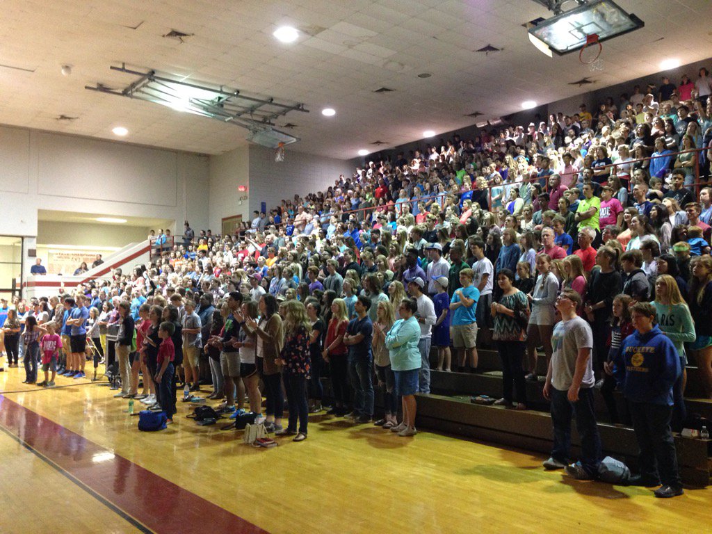 carpenter_karl's tweet photo. @PHS_Rebels CONGRATS to the PHS Fellowship of Christian Athletes/Students for hosting this event. https://t.co/euFIV7KL1T