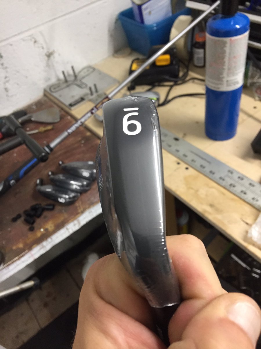 gcarrharris's tweet photo. @paulfore1 @pxg @NickNovakGolf a little late night club building of some beautiful parsons 0311 for a special man from Morocco  #makeperfect https://t.co/OP0jTHoCG1