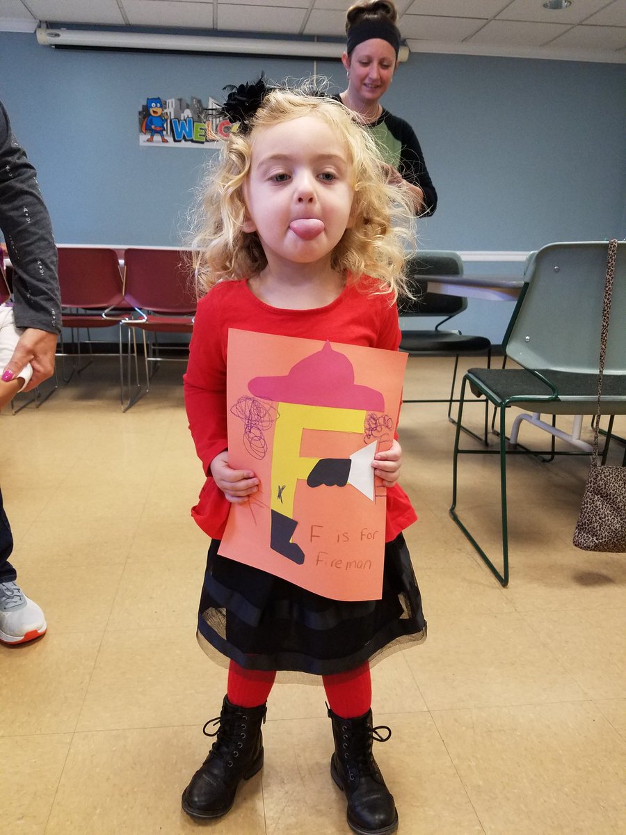 "F" is for Fun! (and firefighter and fox)