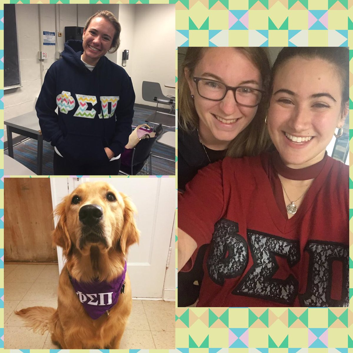 pspbetamu's tweet image. #WearYourLettersDay is the first Wednesday of every month here at GW's #BetaMu chapter