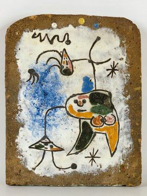 Joan Miró -Plaque Double Face