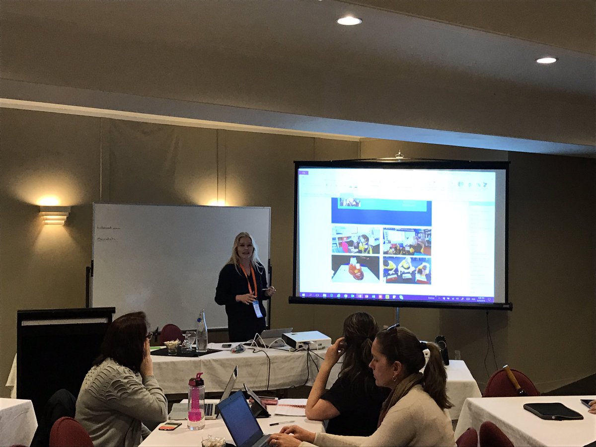 teachertimmuir's tweet photo. @morg3nm sharing her knowledge of Microsoft in the classroom. #ulearn2016 @nzannet https://t.co/Me1TJgo0sY