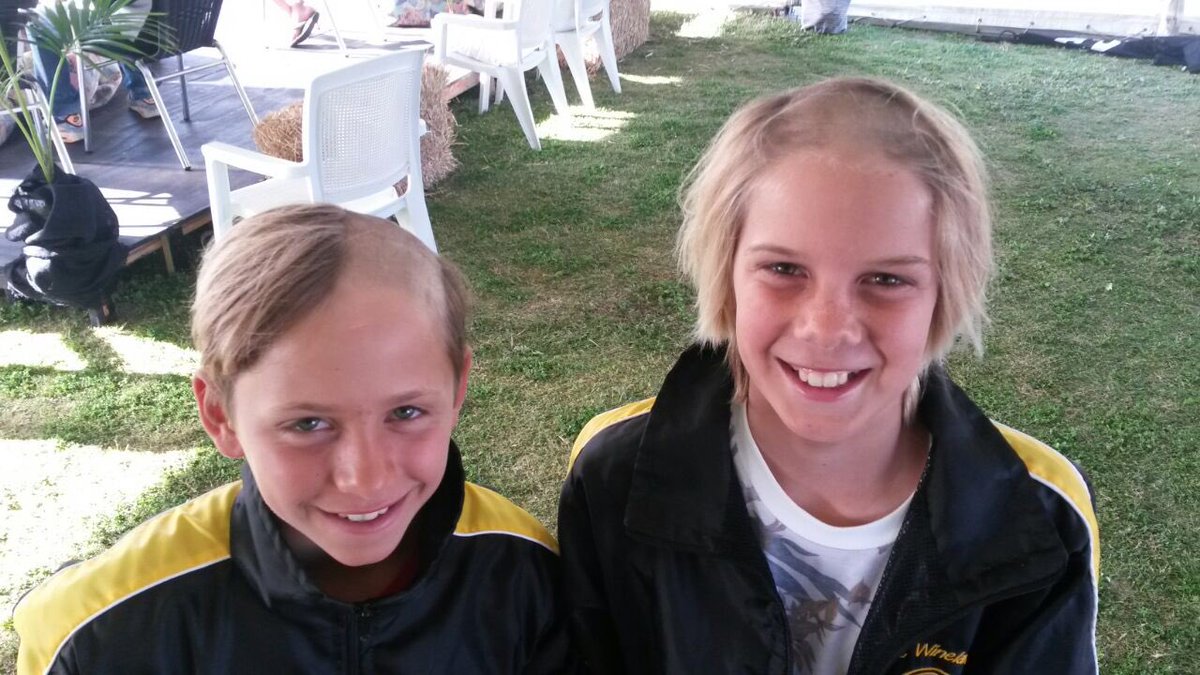 Groms are undergoing some serious initiation rituals at the #SAjuniorChamps