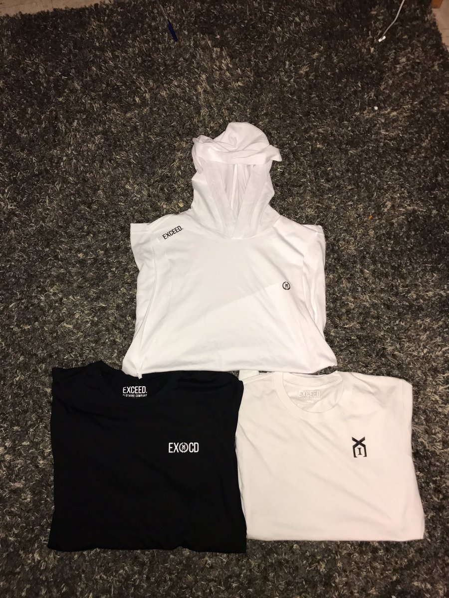 BWALL06's tweet photo. Thank You @excdclothing @huyexcd for the new workout clothing! 💪🏼🏋🏼#EXCD #LetsGrowTogether https://t.co/8xw8GGgrPN
