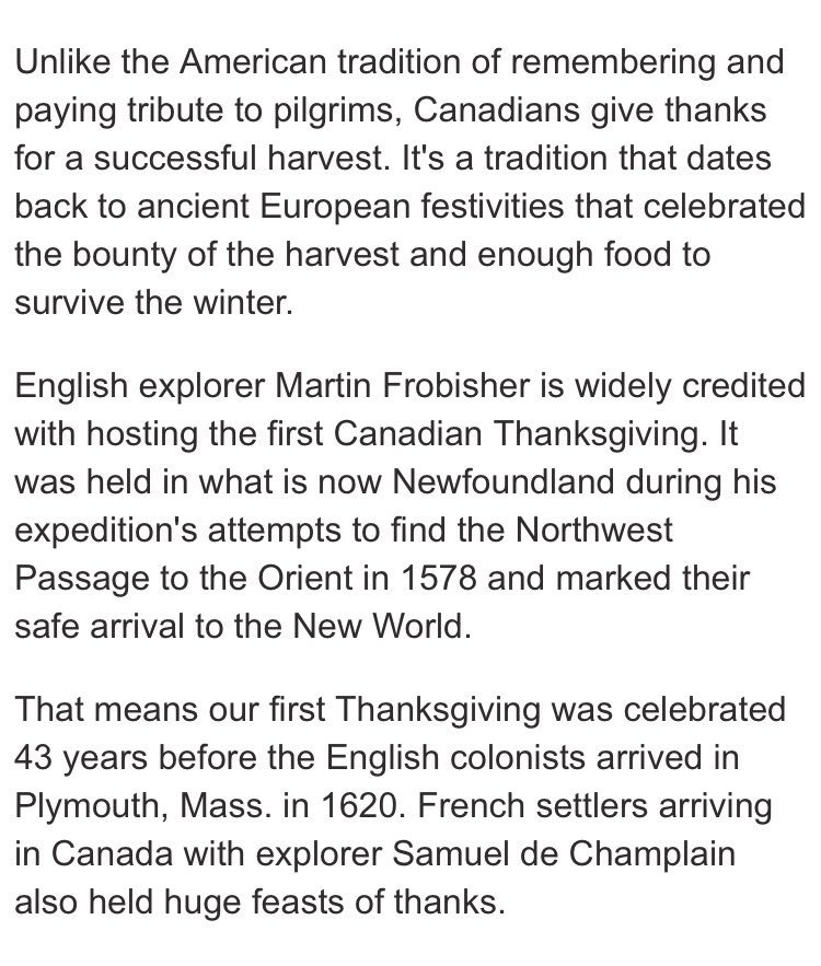 norm's tweet photo. And this is why Canadians celebrate Thanksgiving. https://t.co/b8zOk8uPhC