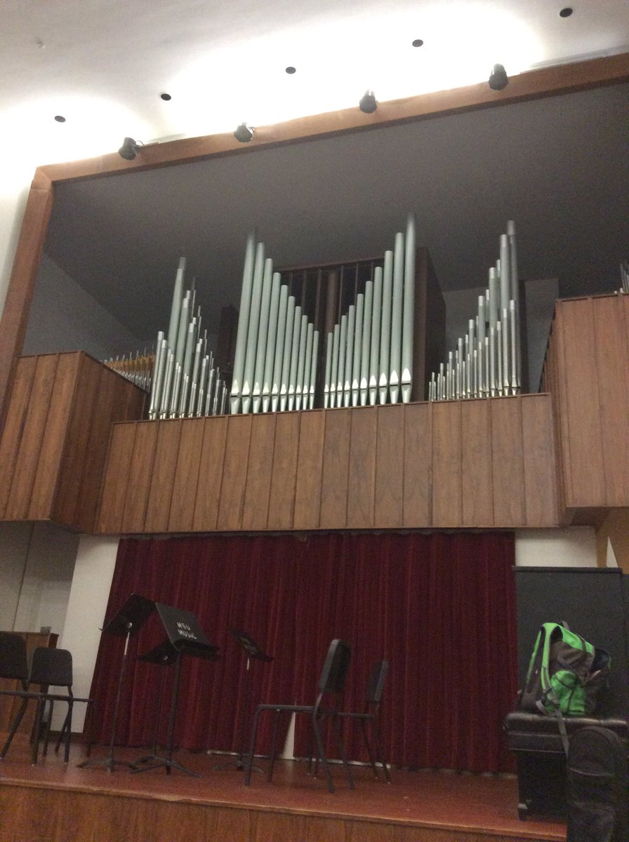 You aren't a true music major until yo break into a recital hall to practice.