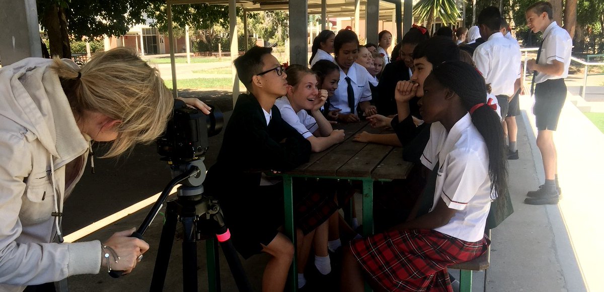 MacGregorSHS's tweet photo. We've had a busy morning with @showandtellprod today. An exciting project is well underway for 2017. Here's a sneak peek! #MacG #MacGPride https://t.co/vvw5521WK8