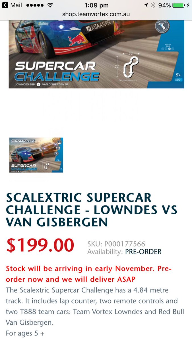 T8_888_car's tweet photo. You can race me and @T8_97_car 😂😂 #scalextric #TeamVortex https://t.co/XAED46LmsU