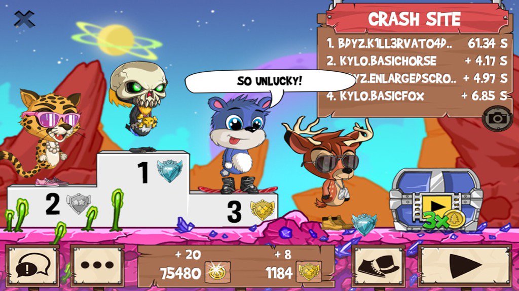enlargedscrotes's tweet photo. Having a blast @ #funrun2 #K1LL3RVATO4DAYZ #BasicHorse #basicfox https://t.co/C0hR4xRTV8