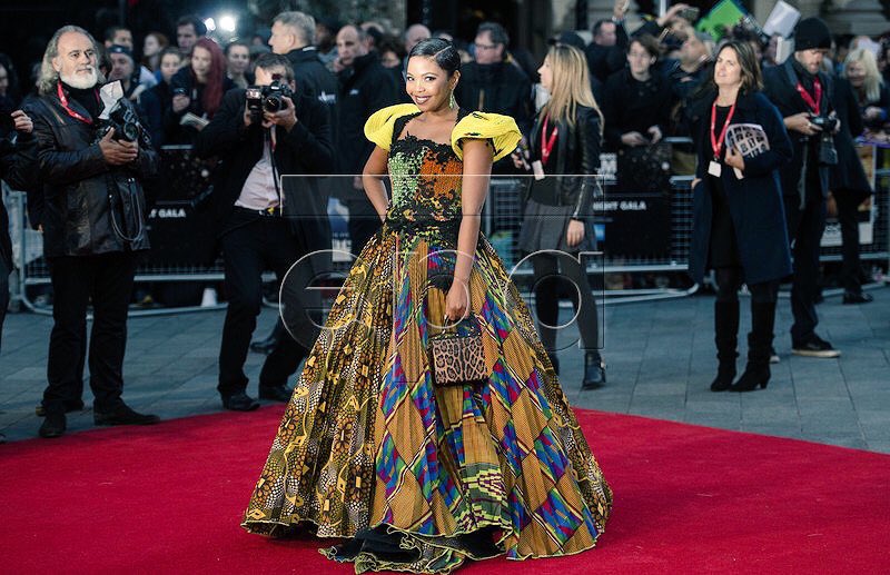 mendottv's tweet photo. What do you think of @TerryPheto at the #AUnitedKingdom 
👗: Marianne Fassler https://t.co/wQcfc0DJik