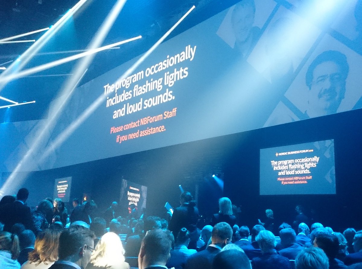 At #NBForum2016 today and tomorrow. Looking forward to the greatest examples of the art of giving a great speech.