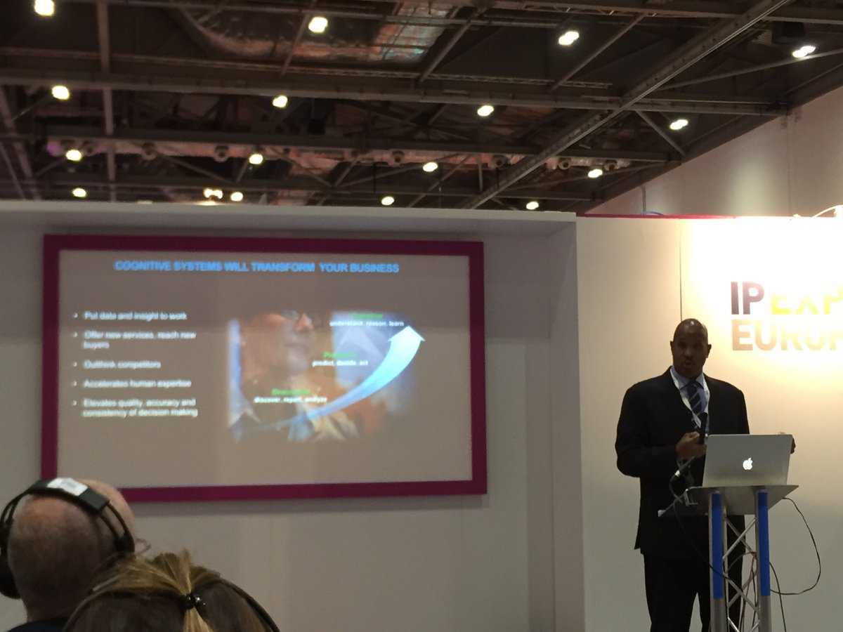 Listening to IBM talk about a future improved by cognitive computing, a predicted $7 trillion market in 10 years  @ipexpo