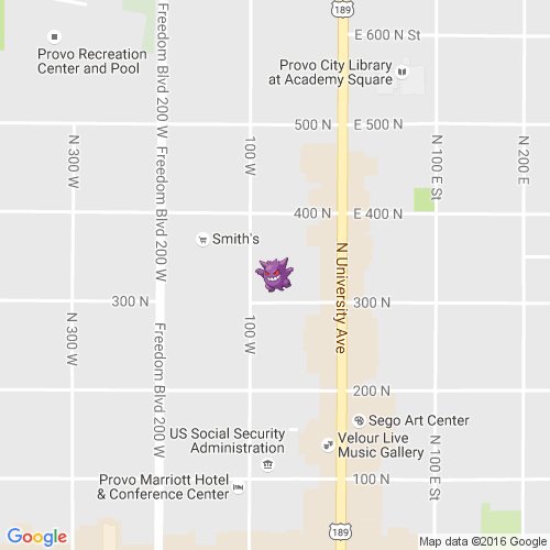 utpokebot's tweet photo. Gengar spotted in Provo! Runs away at 12:10:54 AM https://t.co/uCyLHsbJKj https://t.co/oAv2MkBx8Z