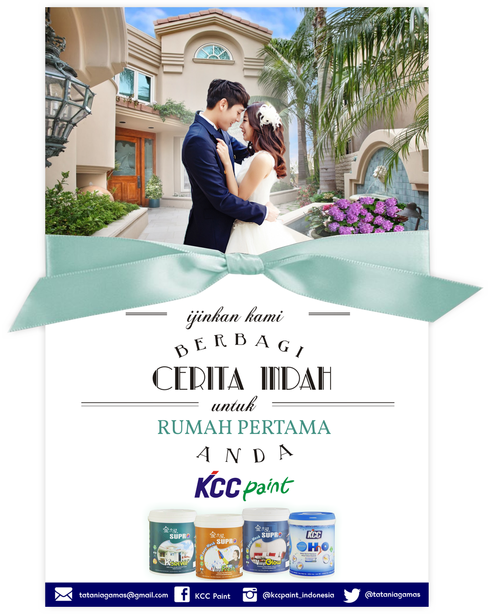 tataniagamas's tweet photo. Ijinkan kami berbagi cerita indah untuk rumah pertama Anda with #KCCPaint #Paintsolution #wedding #homesweethome #beautifulhouse #painting https://t.co/XsTYcg0mpS