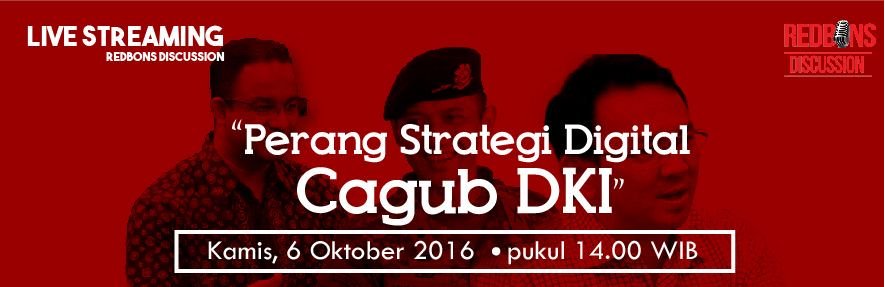 okezonenews's tweet photo. [MERAPAT!]
#RedbonsDigitalCampaign: "Perang Strategi Digital Cagub DKI" di @warungkopioke_, Klik: https://t.co/4jDAevvhVp https://t.co/FpKeK9lQuP