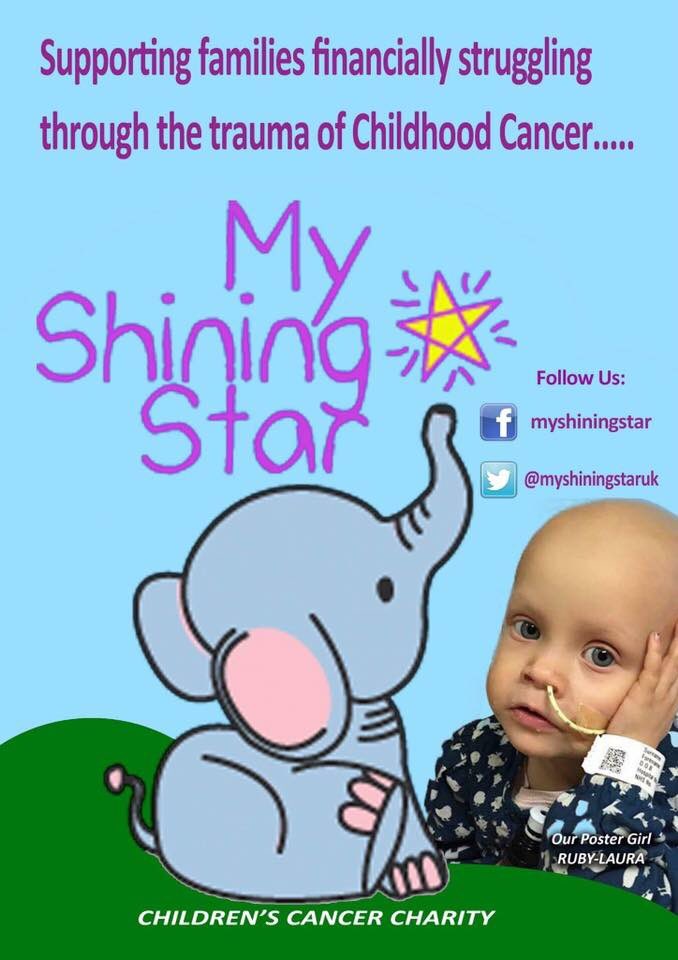 anita128's tweet photo. @LeighFrancis know youre a huge support for childhood cancer. You were for #rubylaura. Can you RT for us pls? We have started a charity!xx https://t.co/coKEHVG1fB