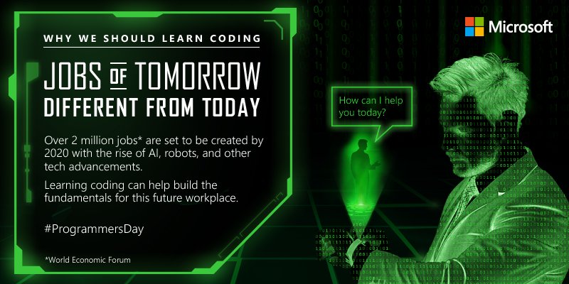 MicrosoftTH's tweet image. การทำงานในอนาคตมาพร้อมกับความท้าทายใหม่ๆ และการเขียนโค้ตเป็นหนึ่งในกุญแจสำคัญที่มีความใกล้เคียงที่สุด #MSCodes news.microsoft.com/apac/2016/09/1…