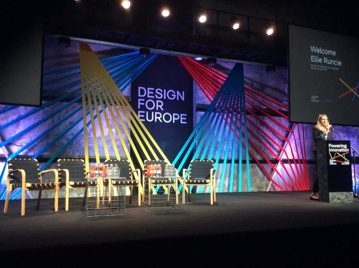 steveh10's tweet photo. Design for Europe summit our new focus on design led delivery for innovation https://t.co/z3UPQZhpIh
