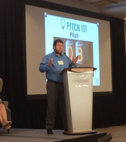 KasisEnviro's tweet photo. @Invest_Atlantic @Pitch__101 My colleagues and I would like to thank you all for the opportunity to pitch at #IA2016! Excited for day 2! https://t.co/JeOt42yXcQ