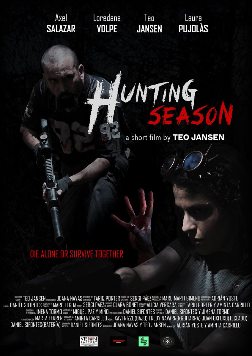OneVisionPctrs's tweet photo. ¡ESTA NOCHE!
WORLD PREMIERE. BARCELONA. PHOTOCALL. INVITADOS. GALA.
20.30h - Cines Maldà.
¡Atentos a nuestras redes!
#HuntingSeasonSF https://t.co/8v891qA6Zt
