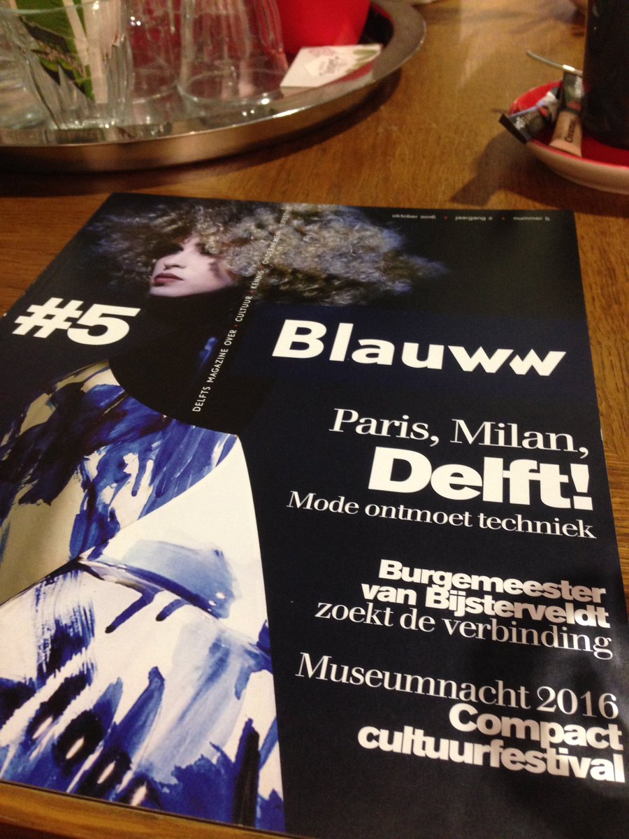 FerrieForster's tweet image. En even op bezoek bij @YvoSonneveld voor de pilot horeca/detailhandel, marketinginitiatieven uit de stad en magazine @BlauwwDelft. #Delft