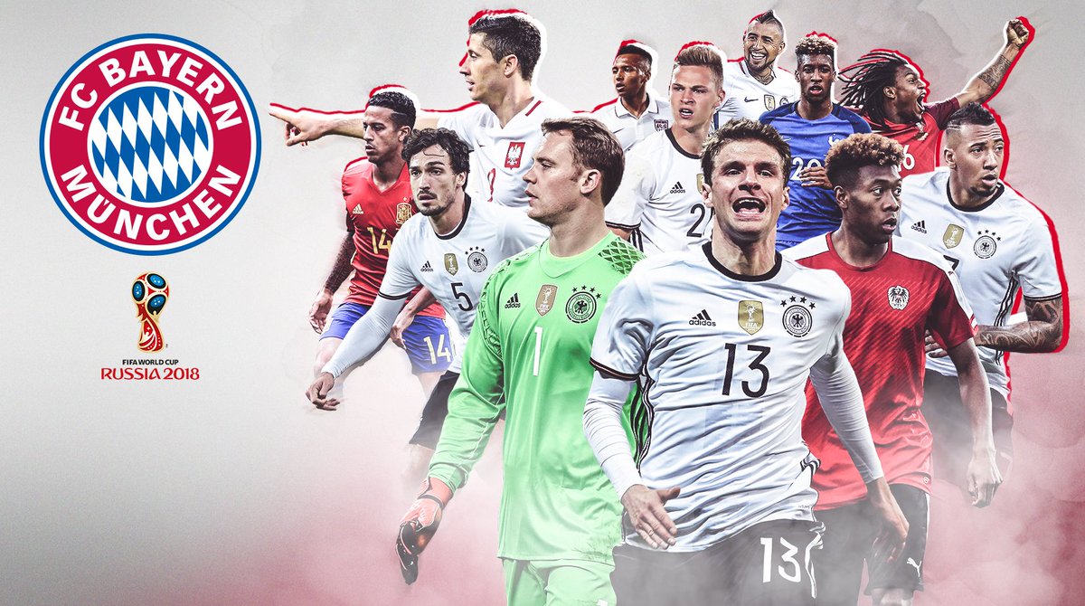 FCBayern's tweet photo. Ab heute Abend sind unsere Jungs für Ihre Länder bei der WM-Quali im Einsatz: https://t.co/yAMFSSmAvt

Viel Erfolg und bleibt gesund! https://t.co/0bPVdTkrnj
