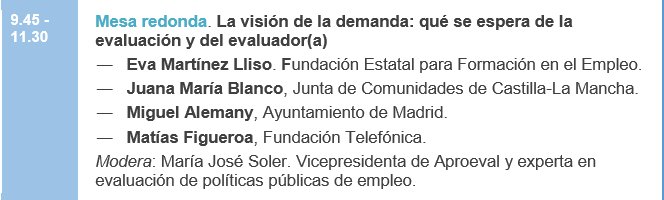 EvaluacionUCM's tweet photo. Comienzan las III Jornadas de #Aproeval en colaboración con el Máster de Evaluación de la UCM. https://t.co/tWj5ozkKC8