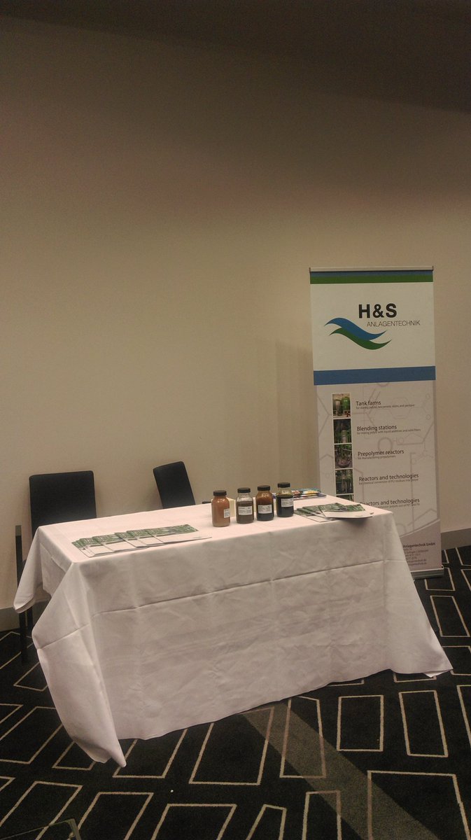 RM_Conferences's tweet photo. Sponsor Stands at SusPolyurethane Conference 2016 #SusPolyUrethane #seho #h&amp;sanlagentechnik #novomer https://t.co/0MaxG1EL2M