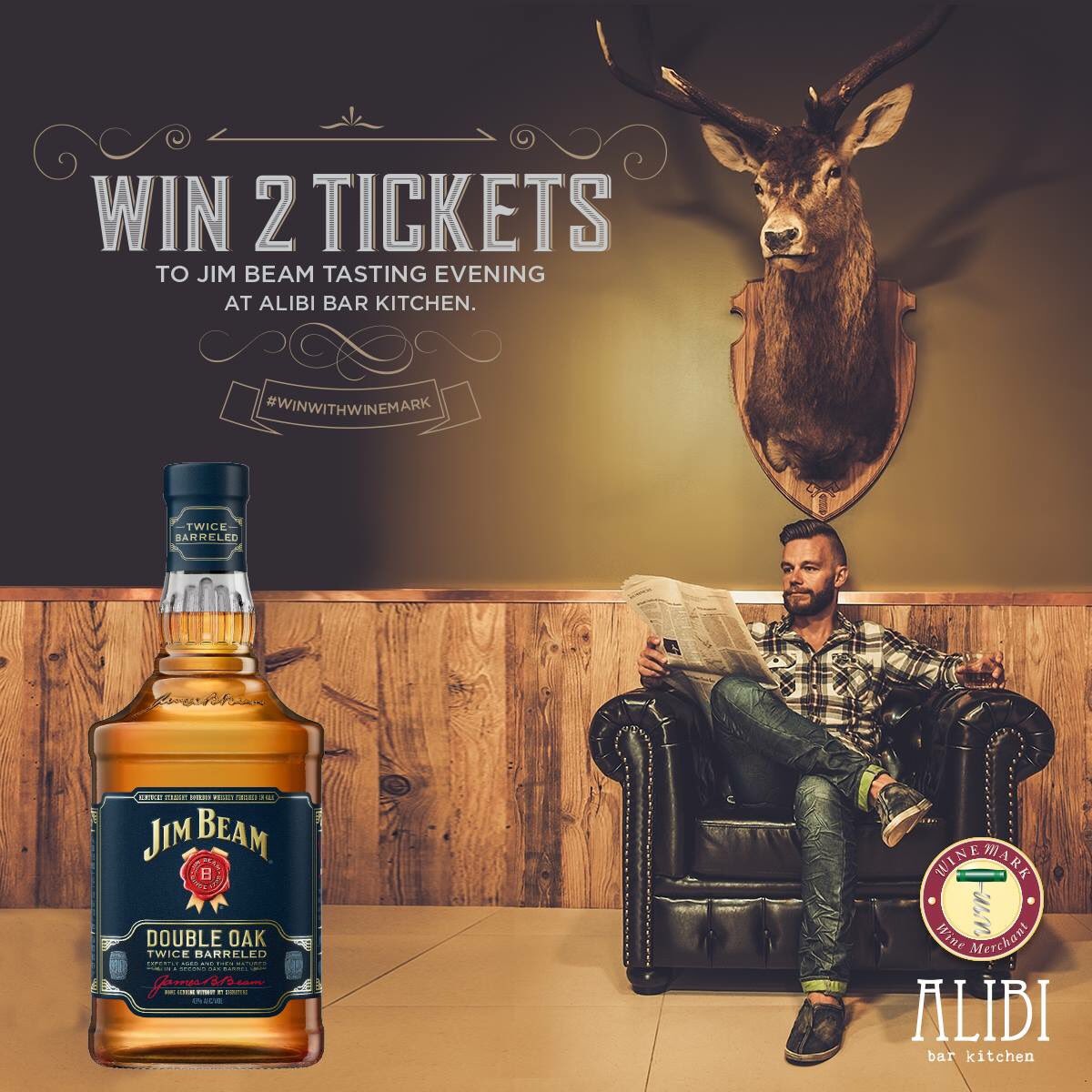 Get your hands on 2 tickets to our Jim Beam tasting evening! 🙌🏻 Like our FB page to enter #Bourbon #Jimbeam #whiskey