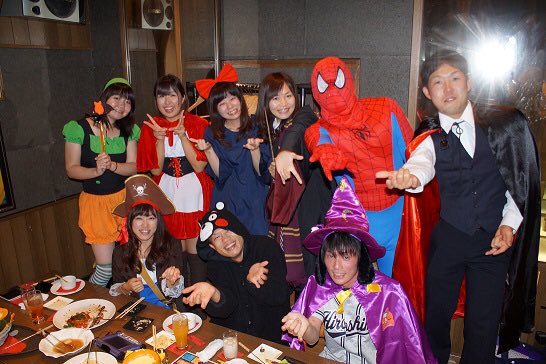 ハリウッドスターにんにくや Auf Twitter 去年のハロウィンの様子です 福山市 ハリウッドスター ハロウィン 仮装 パーティー コスプレ イベント