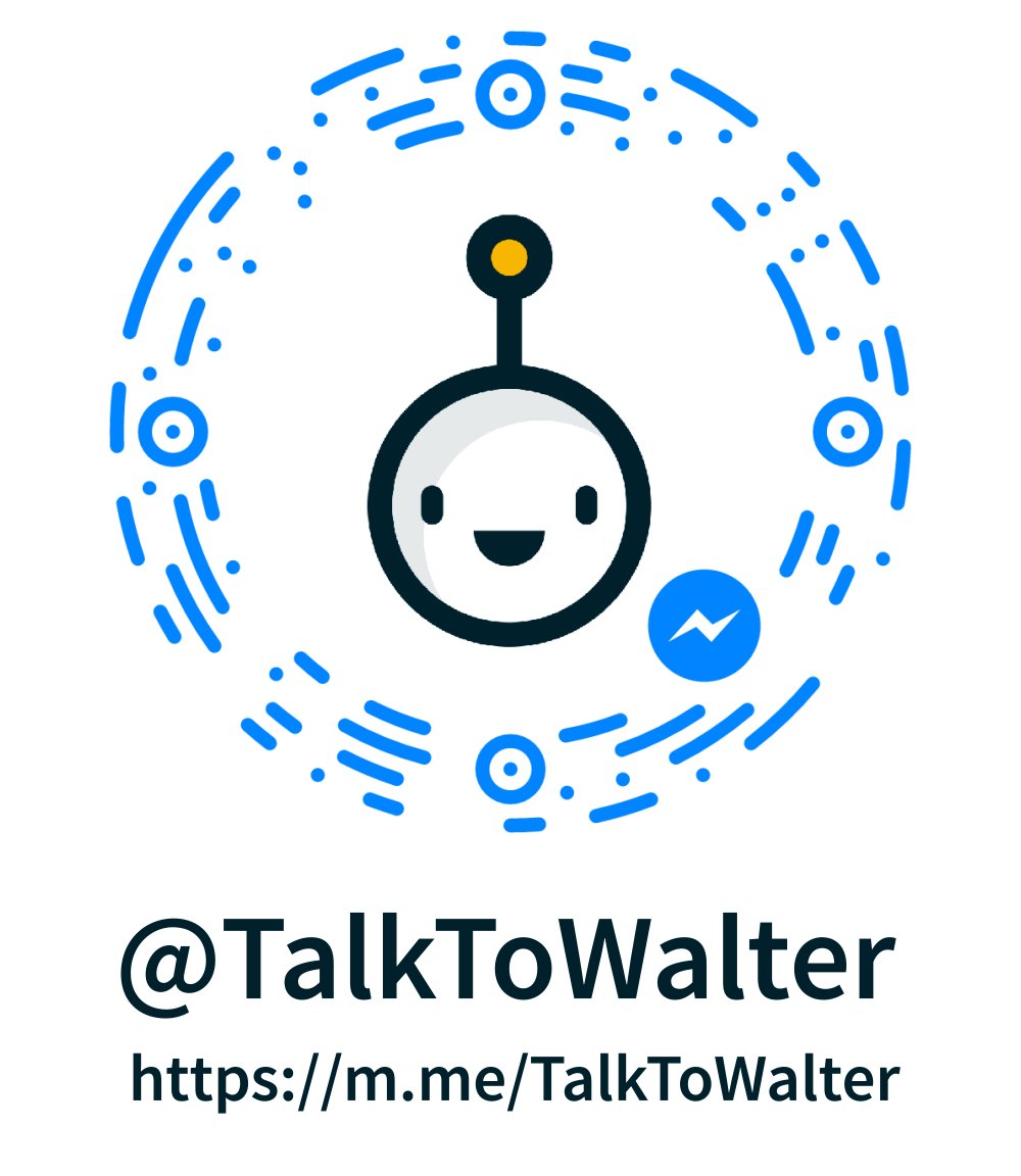 walls_io's tweet image. Hallo #AFBMC! Der einfachste Weg auf die Wall i.d. Lounge zu posten? Sag 'hallo' zu Walter! m.me/TalkToWalter